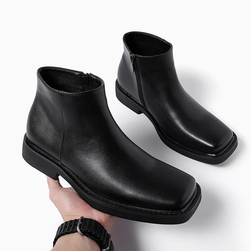 Men'S Shoes Top Brands - Preto nova moda masculina sapatos casuais