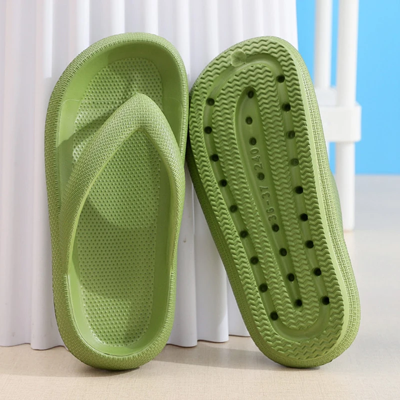 Men'S Shoes With Toes - Chinelo Plataforma Antiderrapante Feminino 2026 Verão