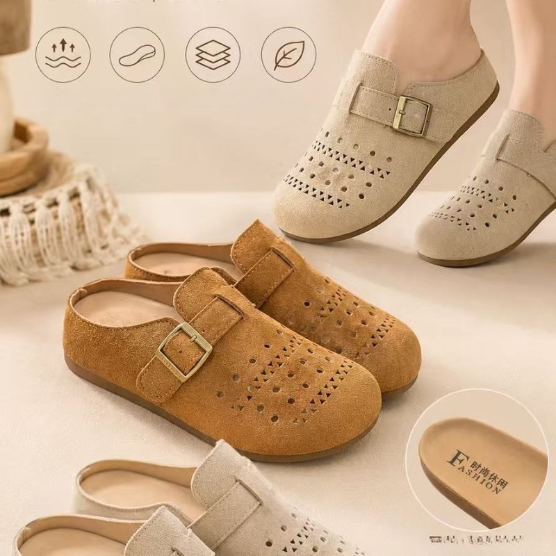 Men'S Shoes With Toes - Sandálias Femininas de Verão com Sola