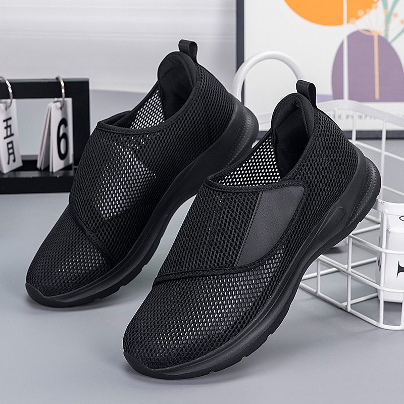 Men'S Shoes With Velcro - YUYIN Sapatos esportivos masculinos de verão,