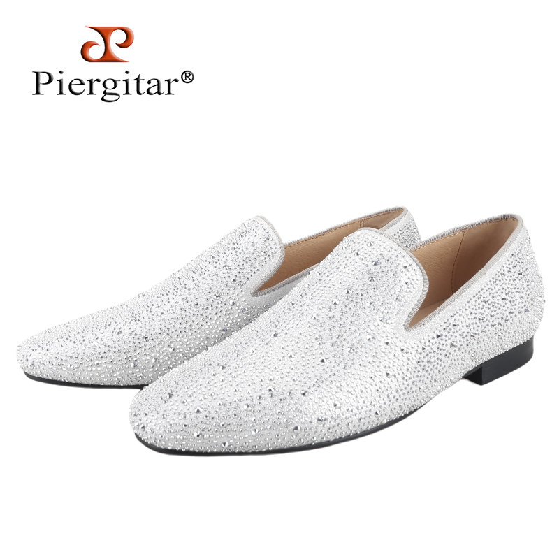 Men Shoes Red Bottom - Pieritar sliver mocassins masculinos de couro