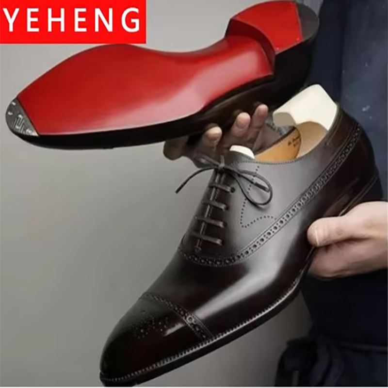Men Shoes Red Bottom - Sapatos formais masculinos sola vermelha moda