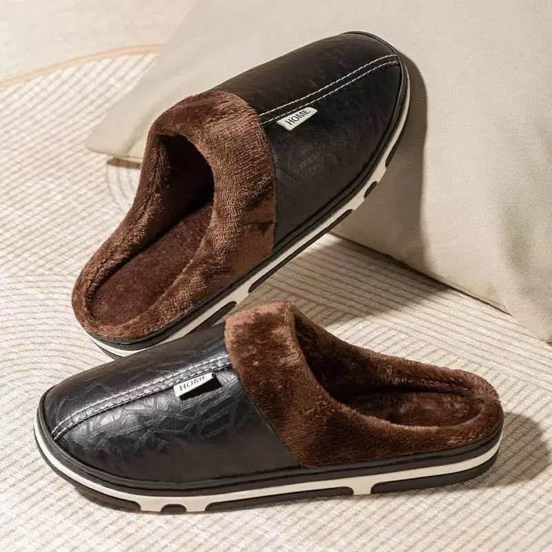 Men'S Shoes Top Brands - Chinelos de Inverno Masculinos Tamanho Grande,