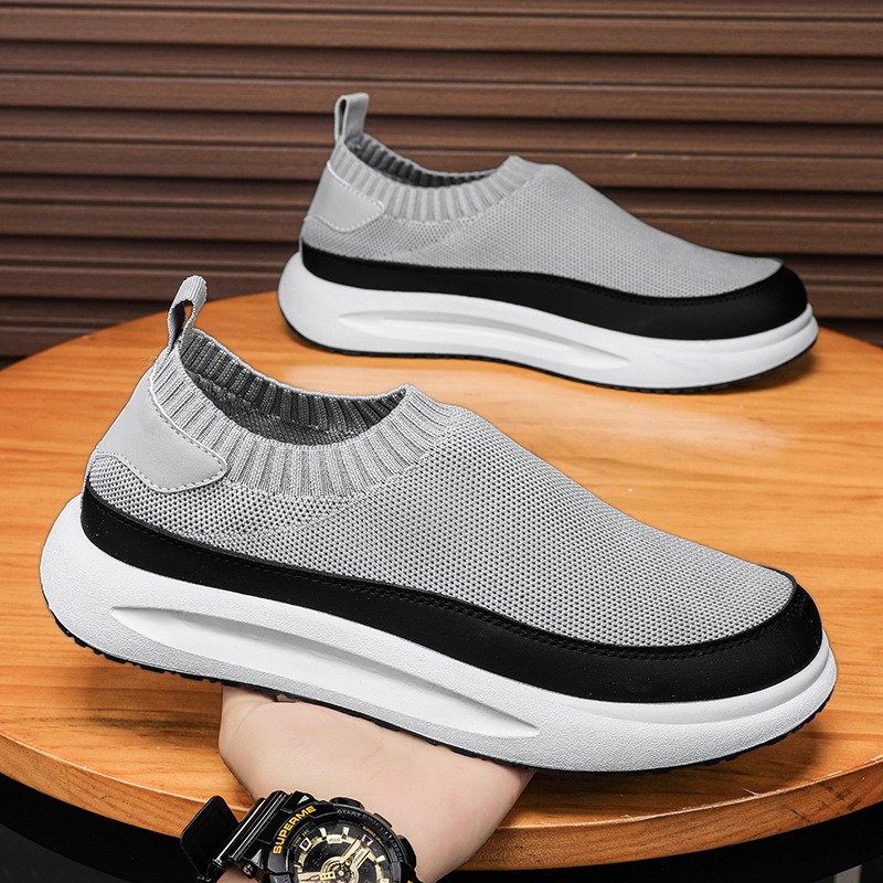 Men'S Shoes With Toes - 2025 novos sapatos masculinos malha respirável