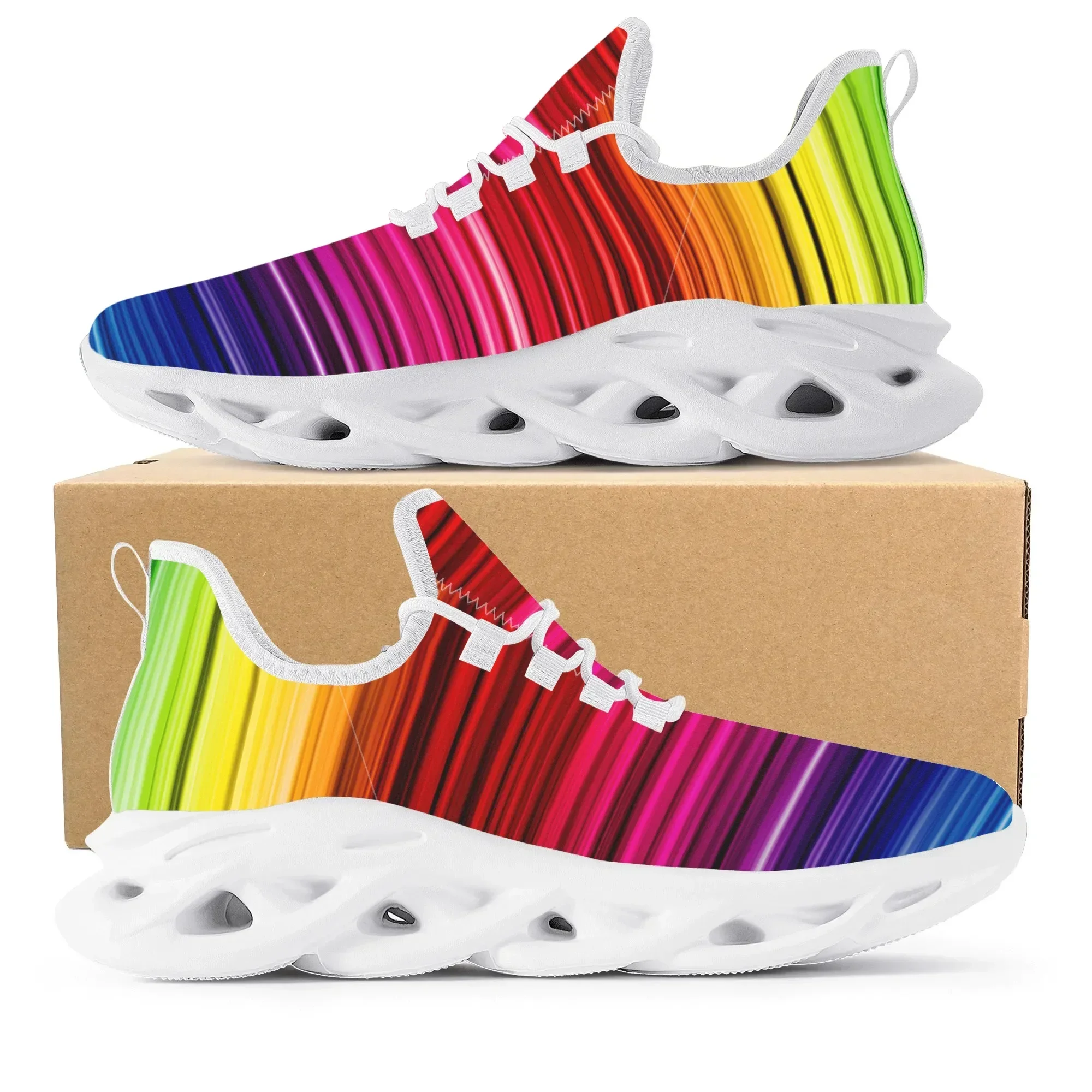 Men'S Shoes Basketball - Tênis Fashion com Design Colorido de