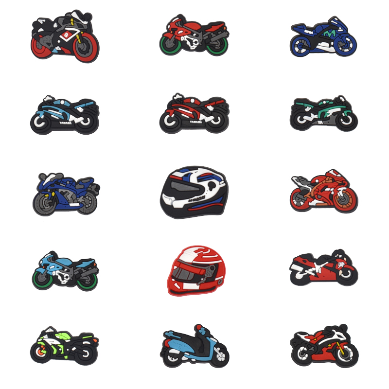 Men'S Shoes With Velcro - Amuletos de sapato para motocicletas, sandálias