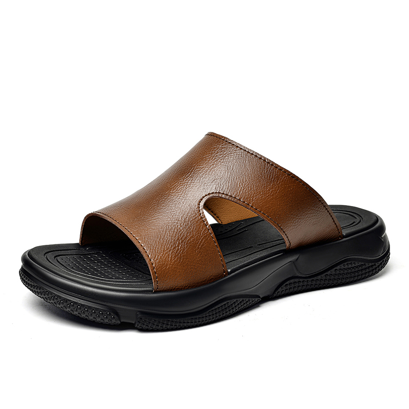 Sandálias masculinas de couro, - Men'S Shoes Top Brands avaliação e preço