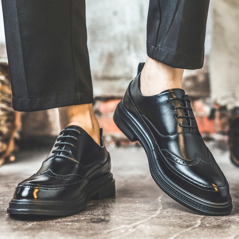 Sapatos Masculinos de Couro pa - Men Shoes Formal avaliação e preço