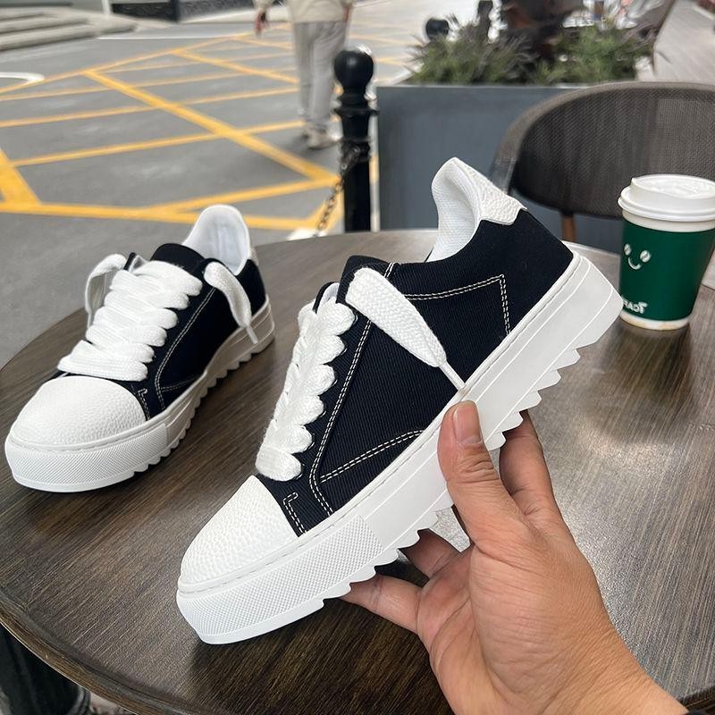 Tênis de lona versáteis e mode - Men'S Shoes Low Top avaliação e preço