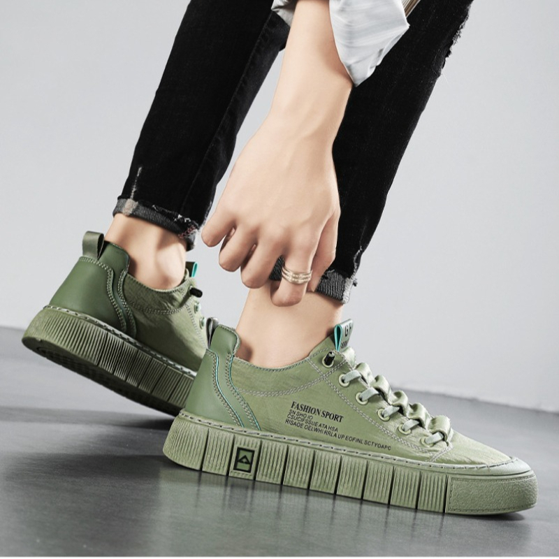 Tênis Casual Masculino de Lona - Men'S Shoes Low Top avaliação e preço