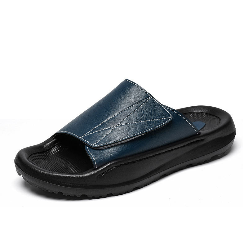 Sandálias de Couro Easy-top pa - Men'S Shoes With Velcro avaliação e preço