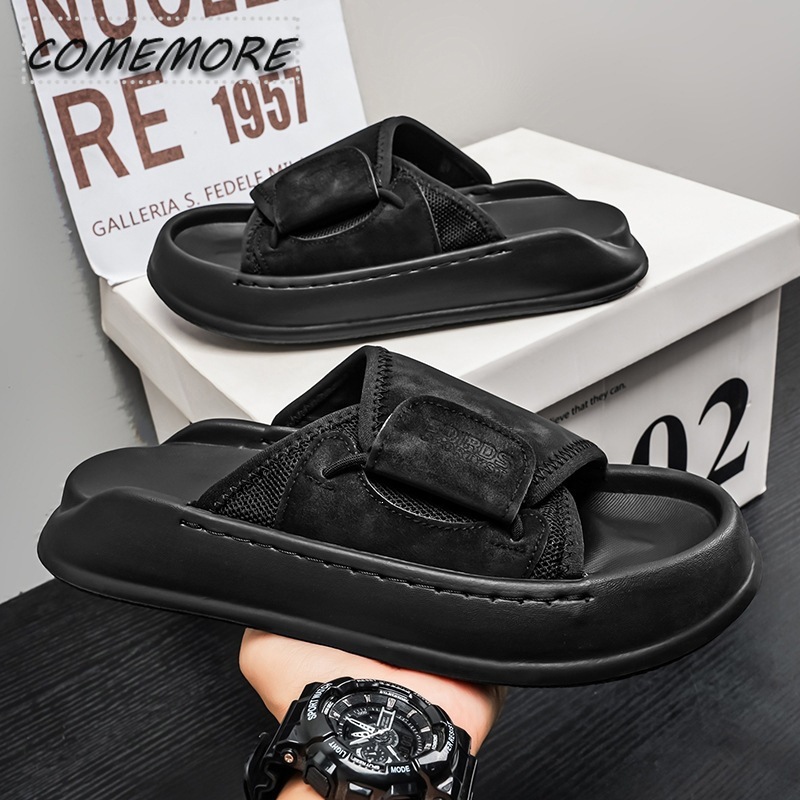 Chinelos Masculinos Comemore d - Men'S Shoes With Velcro avaliação e preço