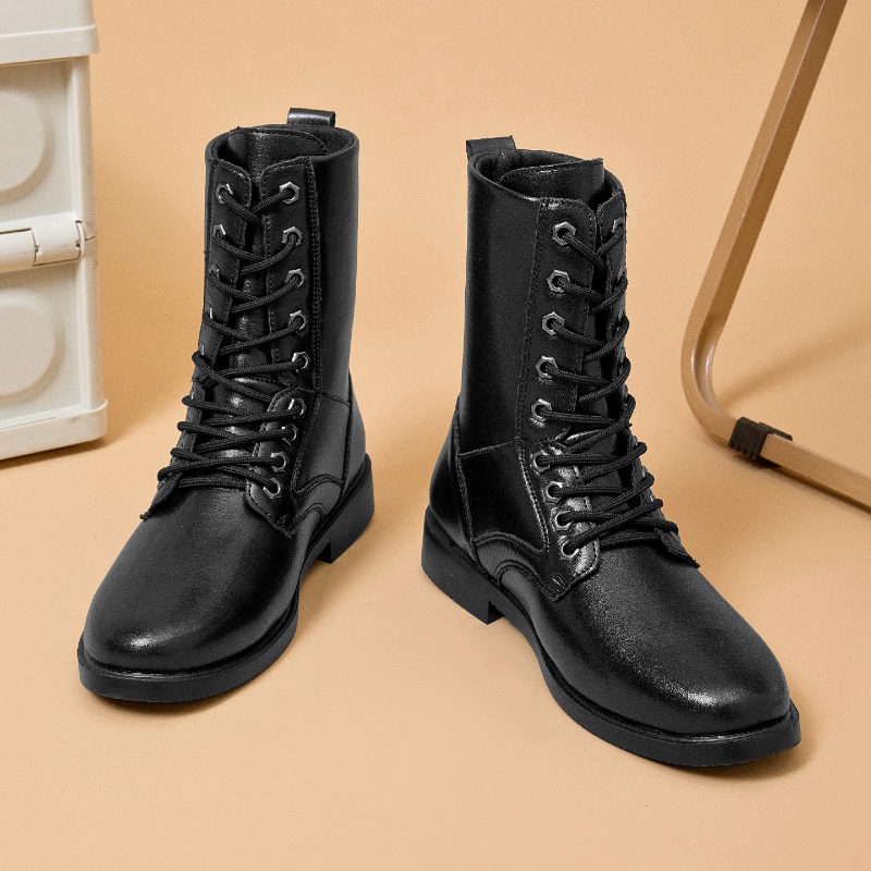 Botas de Couro de Cano Alto pa - Men'S Shoes Low Top avaliação e preço