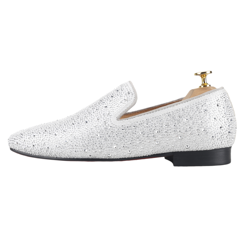 Pieritar sliver mocassins masc - Men Shoes Red Bottom avaliação e preço