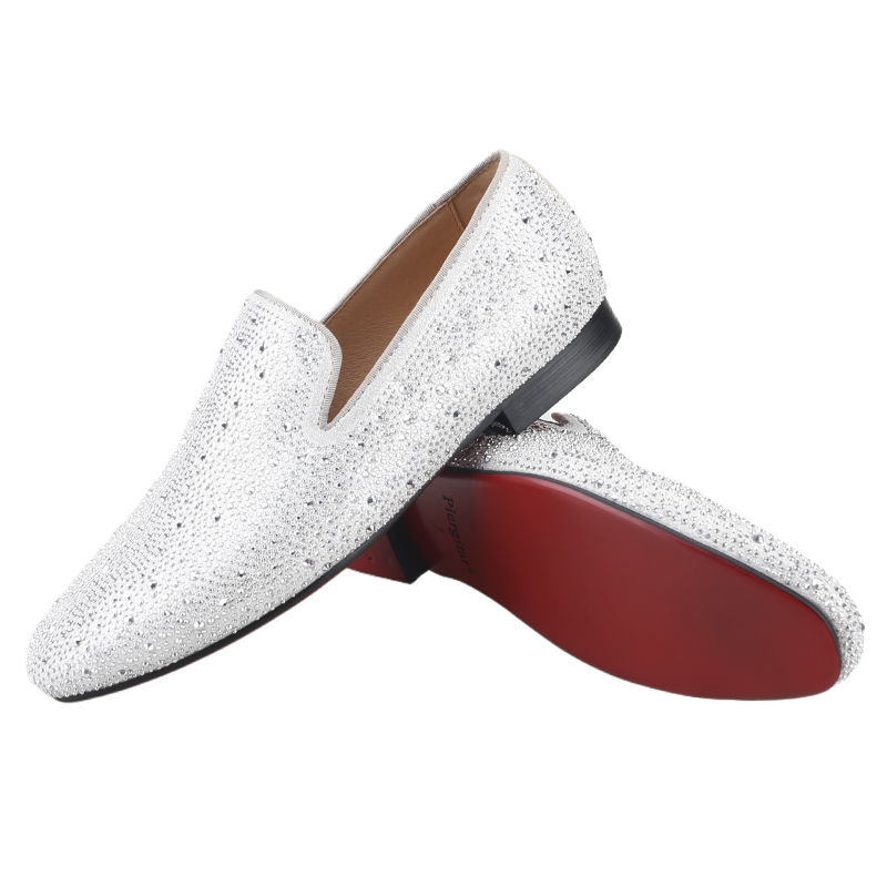 Pieritar sliver mocassins masc - Men Shoes Red Bottom avaliação e preço