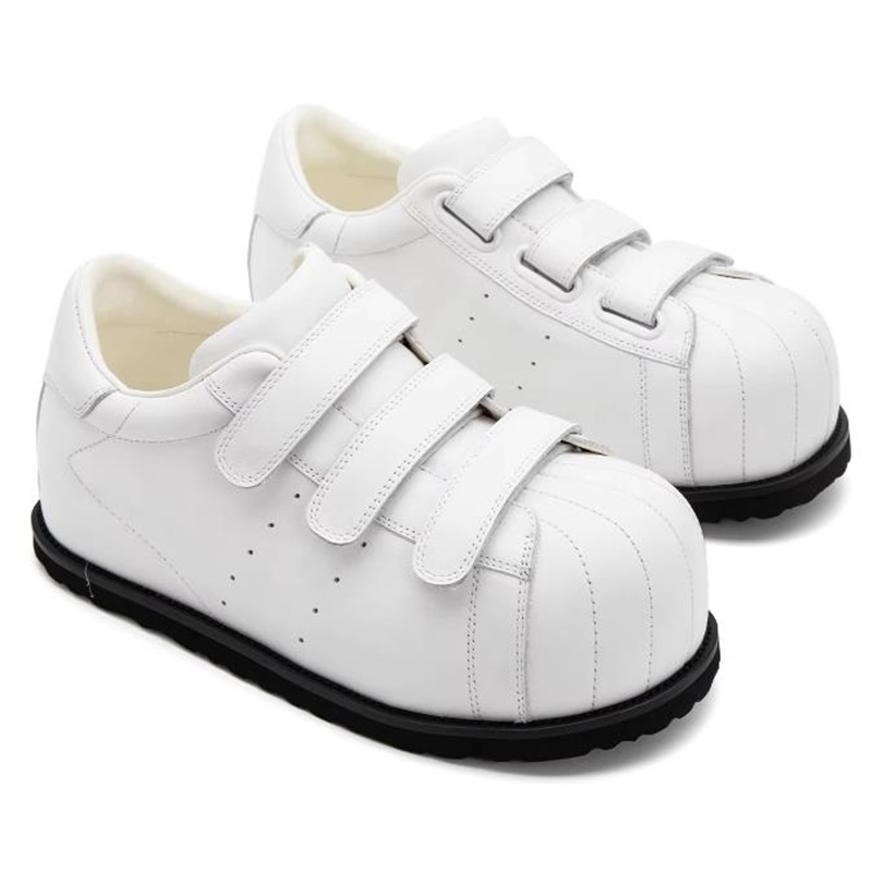 Tênis de skate masculino em co - Men'S Shoes With Velcro avaliação e preço