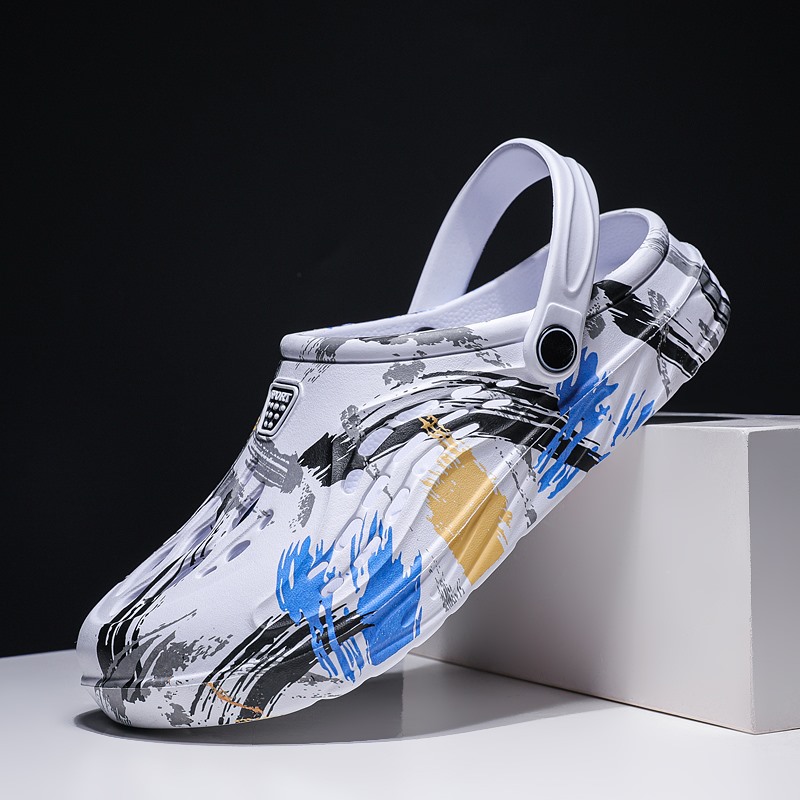 Sandálias de Verão Masculinas  - Men'S Shoes With Velcro avaliação e preço