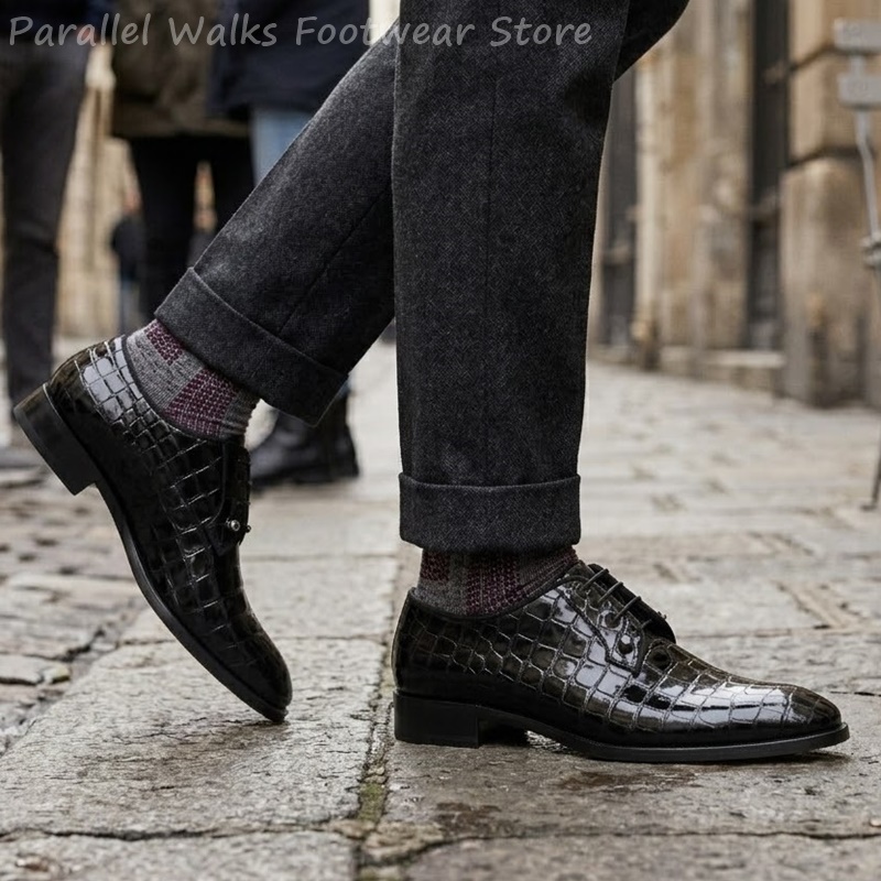 Sapatos Oxford de Couro Envern - Men Shoes Formal avaliação e preço