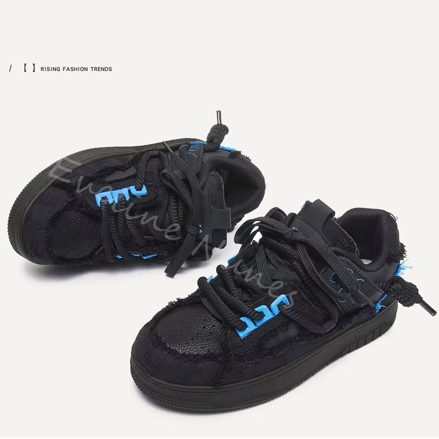Tênis Plataforma Unissex Preto - Men'S Shoes Low Top avaliação e preço