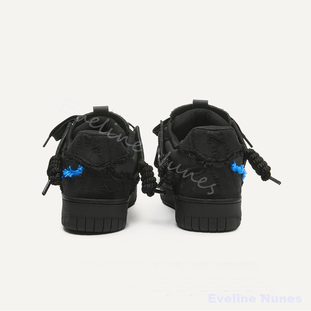 Tênis Plataforma Unissex Preto - Men'S Shoes Low Top avaliação e preço