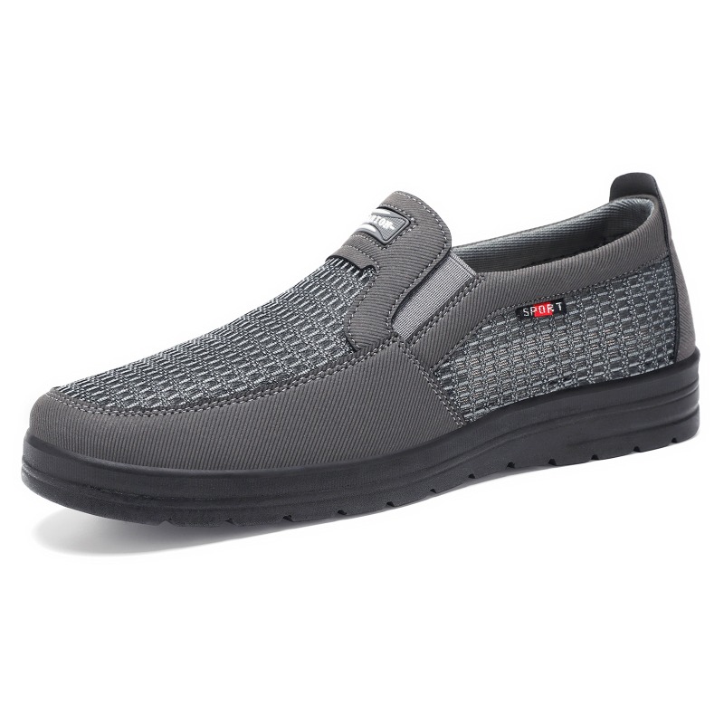 Sapatos masculinos de malha re - Men Shoes Loafers avaliação e preço
