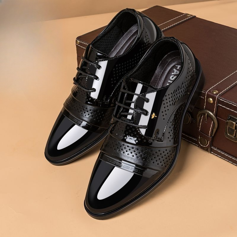 Sapatos Formais de Couro Mascu - Men Shoes Formal avaliação e preço