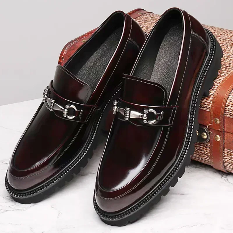 Sapatos de couro formal de neg - Men Shoes Formal avaliação e preço