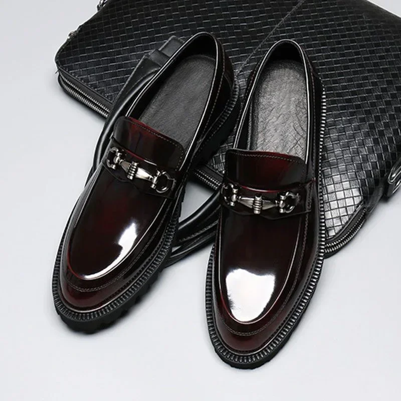 Sapatos de couro formal de neg - Men Shoes Formal avaliação e preço
