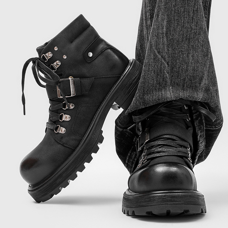 Marca masculina botas de couro - Men'S Shoes Top Brands avaliação e preço
