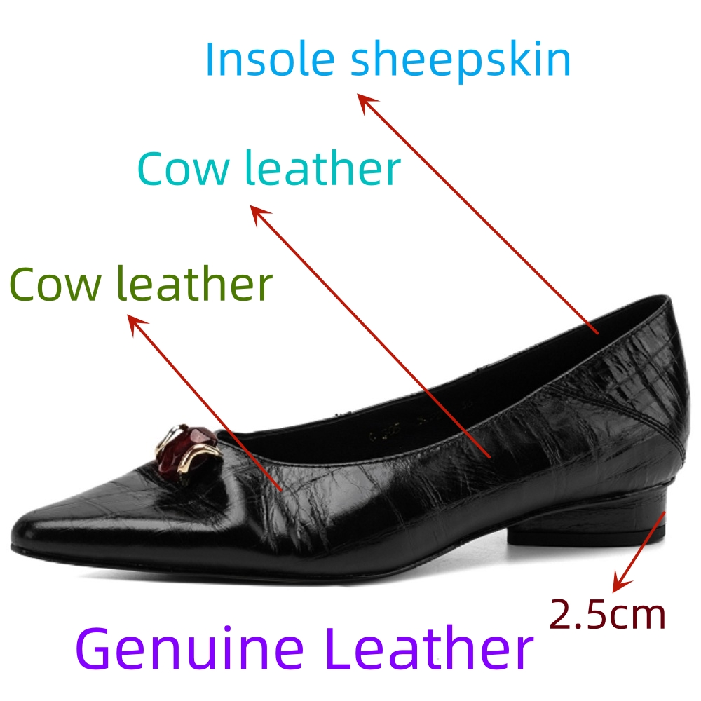 【JOCHEBED HU】Sapatos femininos - Men'S Shoes With Toes avaliação e preço