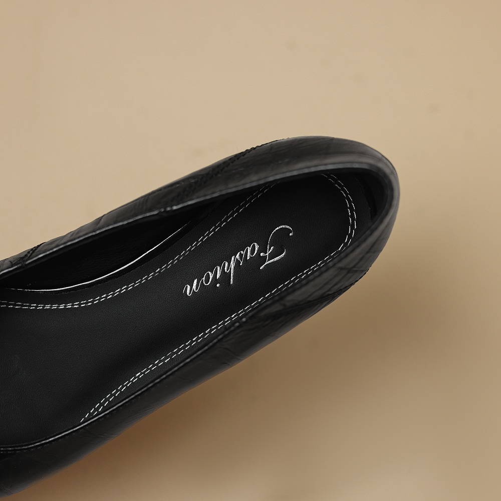 【JOCHEBED HU】Sapatos femininos - Men'S Shoes With Toes avaliação e preço