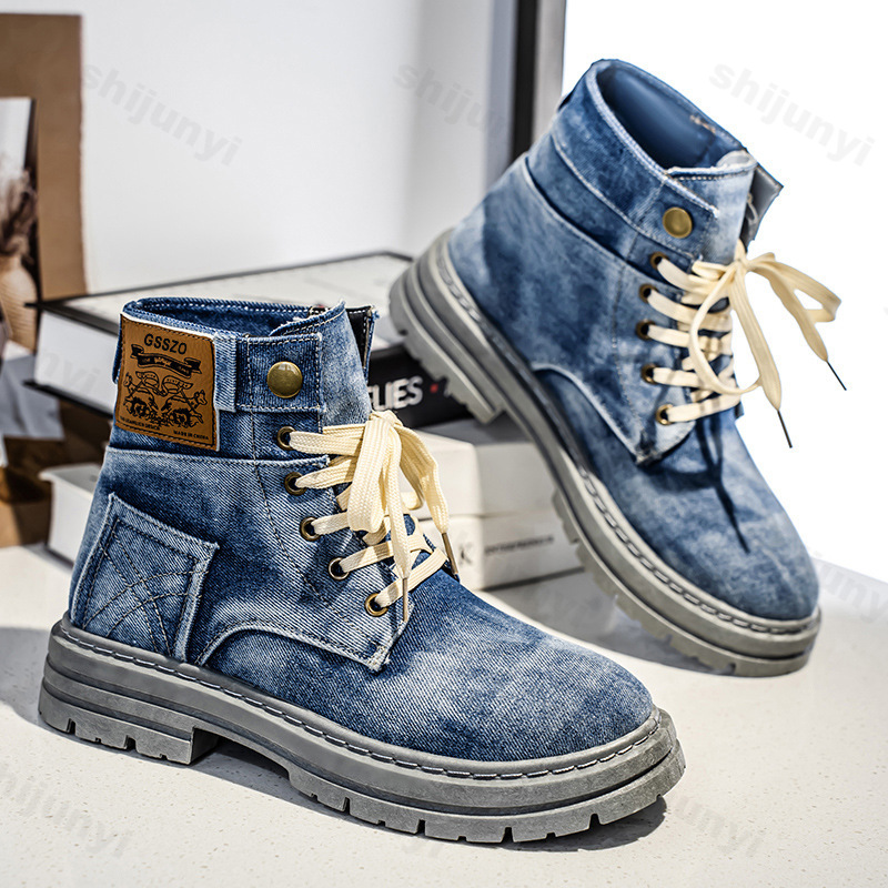 Homens retro botas de lona 202 - Men'S Shoes Low Top avaliação e preço