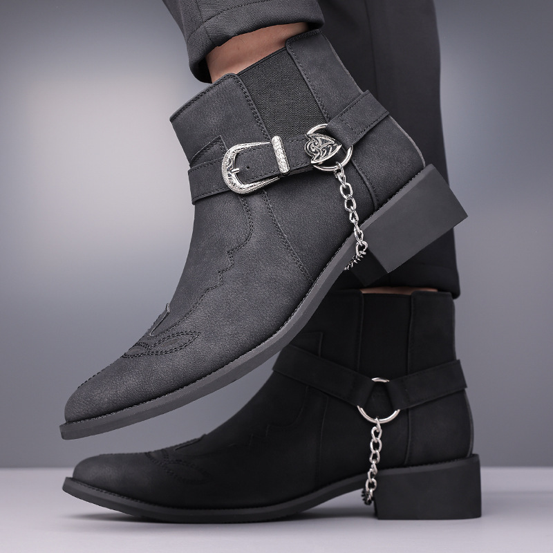 Nova Marca de Moda: Botas Masc - Men'S Shoes Top Brands avaliação e preço