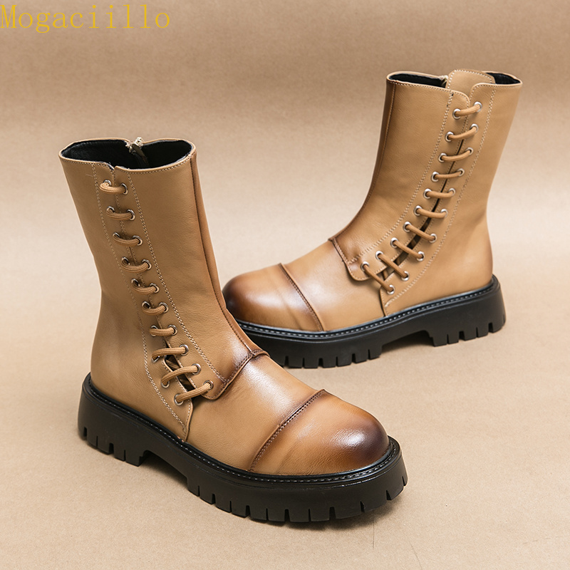 Botas de Couro Masculinas da M - Men'S Shoes Top Brands avaliação e preço